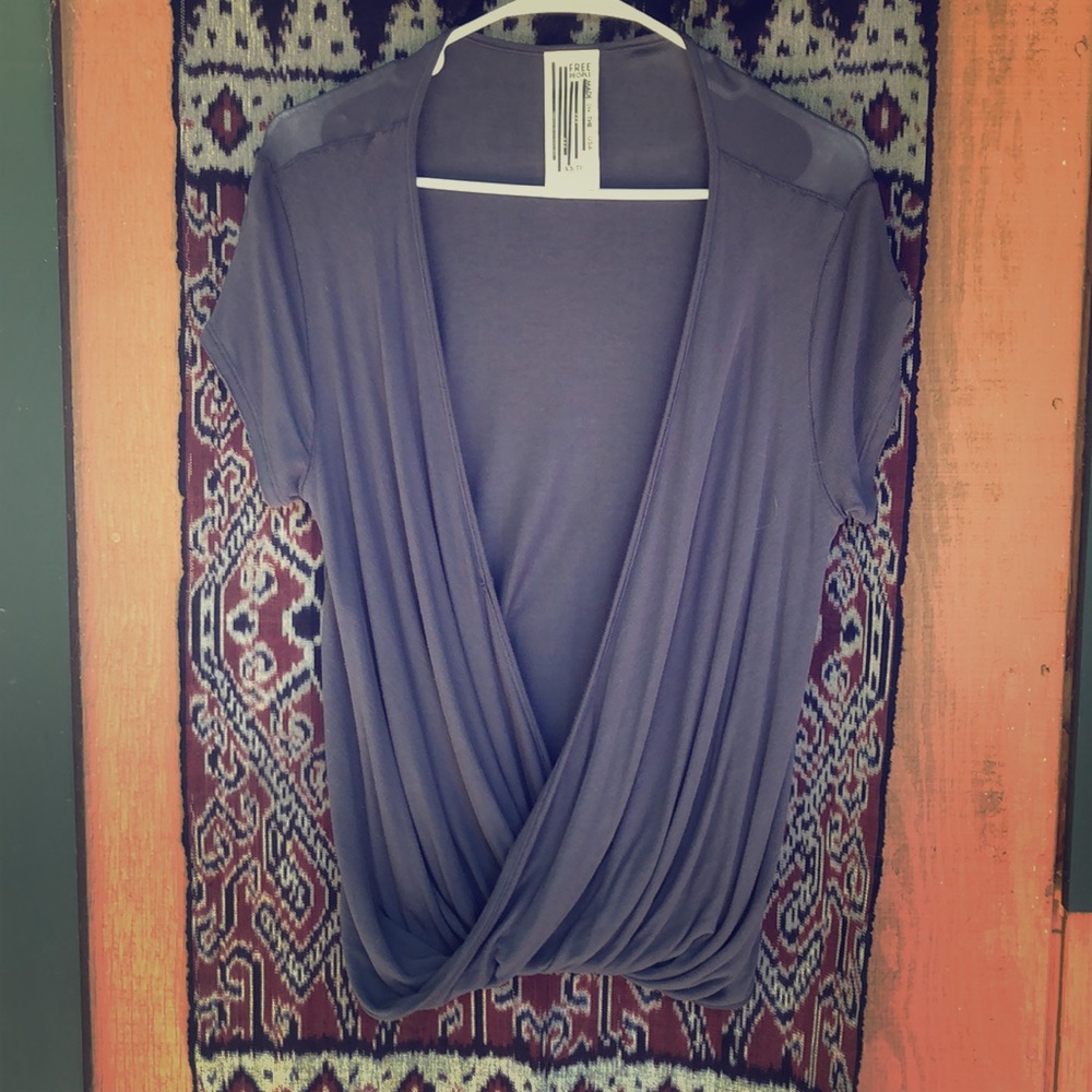 Free People draped top